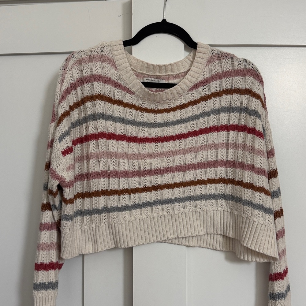 American Eagle Outfitters Multicolor Knit Sweater